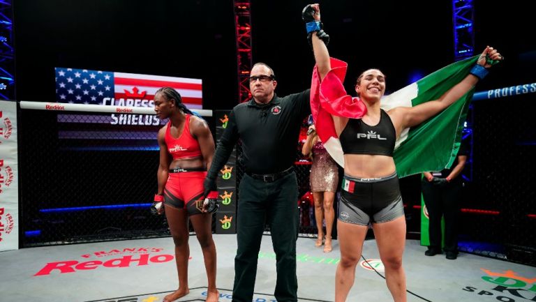 Abigail Montes venció a la legendaria boxeadora  Claressa Shields