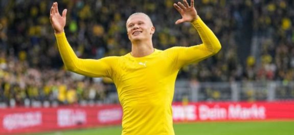 Borussia Dortmund derrotó al Mainz gracias a un doblete de Haaland