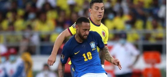 Colombia le rompe su marca perfecta a Brasil con empate en Barranquilla