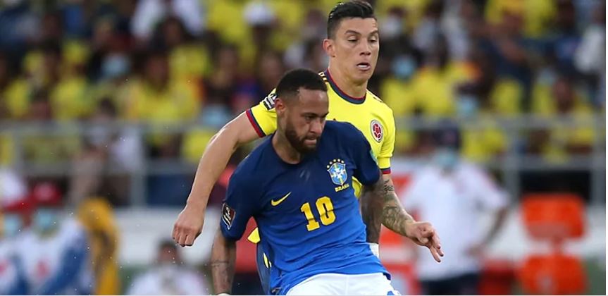 Colombia le rompe su marca perfecta a Brasil con empate en Barranquilla