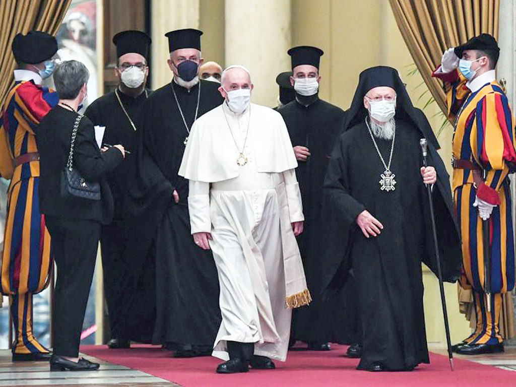 El Papa y otros líderes religiosos exigen "acciones" contra cambio climático