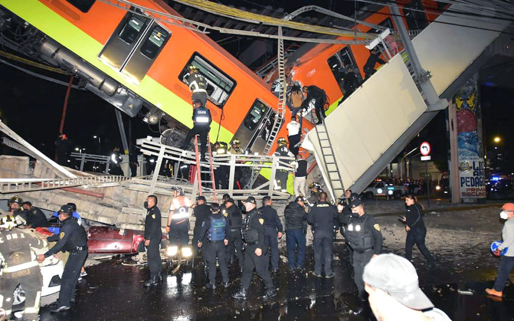 Acusarán de homicidio  a empresas y personas por el derrumbe en la Línea 12 del Metro