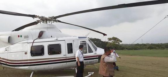 Solicitan peritajes externos en falla de helicóptero estatal