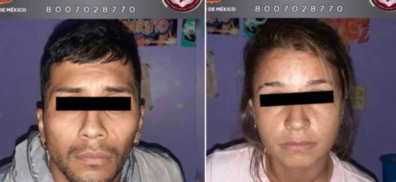 Cae pareja