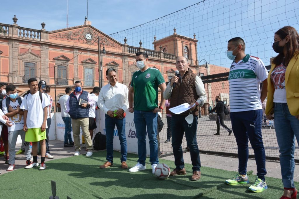 Inauguran Torneo de Street Soccer  “De la Calle a la  Cancha 2021”