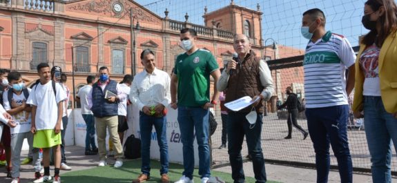 Inauguran Torneo de Street Soccer “De la Calle a la Cancha 2021”