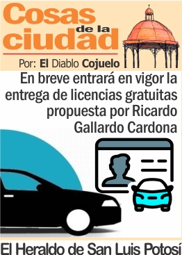 En breve entrará en vigor la entrega de licencias  gratuitas propuesta por Ricardo Gallardo Cardona