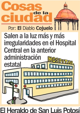 Salen a la luz más y más irregularidades en el Hospital Central en la anterior administración estatal