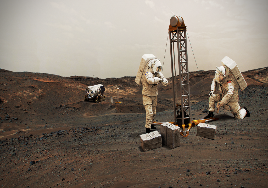 NASA y marte