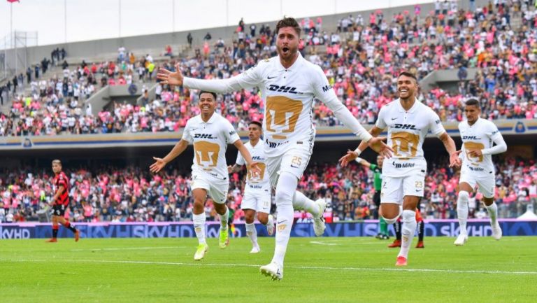 Pumas goleó a Tijuana en CU y acecha la zona de repechaje