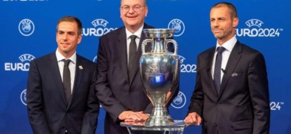 UEFA PRESENTÓ EN BERLÍN EL LOGO DEL TORNEO PARA SU EDICIÓN 2024