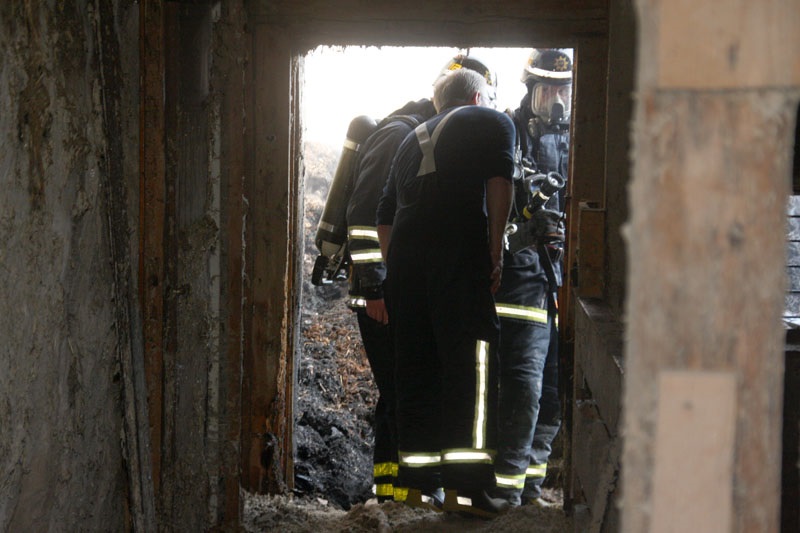 Bomberos sofocaron incendio en vivienda 