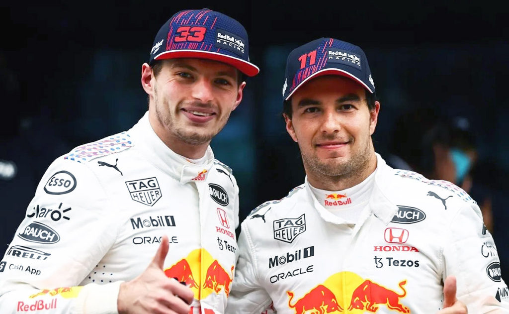 "Bien hecho, buen trabajo": Max Verstappen reconoció el esfuerzo de Checo Pérez