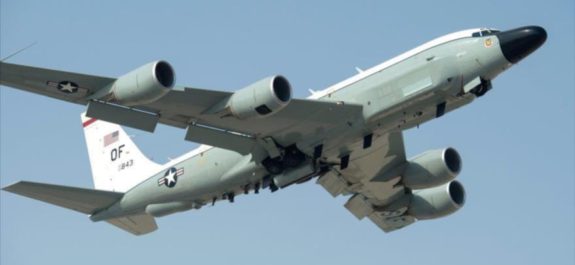 Rusia intercepta avión espía de EEUU cerca del Mar Negro