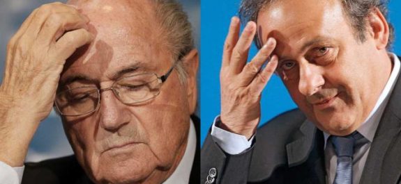 Blatter y Platini, acusados de fraude en Suiza