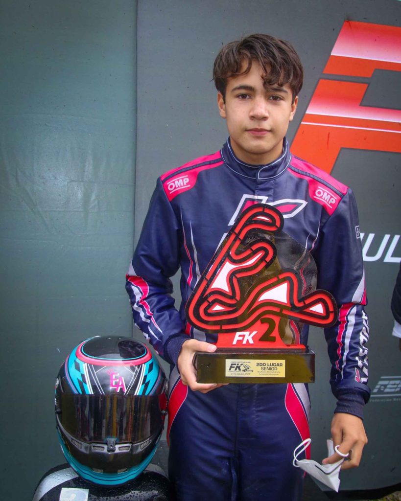 El piloto potosino Emir Gonzalez sub-campeón del Campeonato Nacional FK 2021 