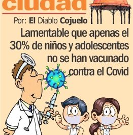 Lamentable que el 30% de niños y adolescentes no se han vacunado contra el Covid