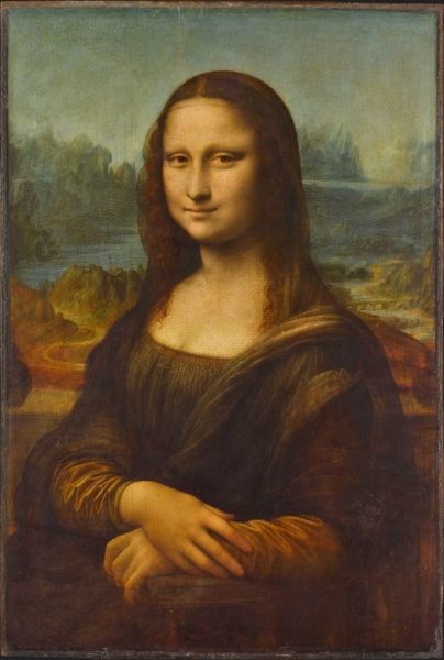 La Gioconda (Leonardo da Vinci, 1503 - 1516) del Louvre.