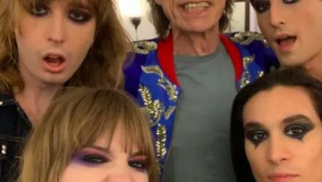 Maneskin y Mick Jagger posan juntos como la nueva imagen del rock