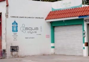 Registran en video robo en purificadora de agua  