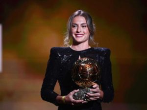 Alexia Putellas,  reconocida como la Mejor Futbolista del Mundo