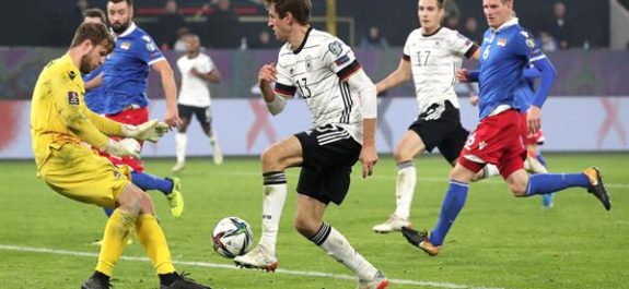 Alemania le pasó por encima con goleada de escándalo a Liechtenstein