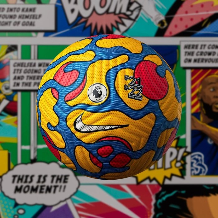 Premier League presentó su nuevo balón invernal inspirado en Los Comics