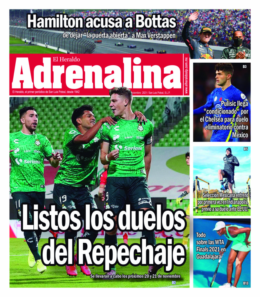 Portada Adrenalina