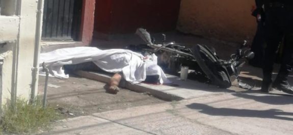 Ejecutan a motociclista en Nuevo Morales