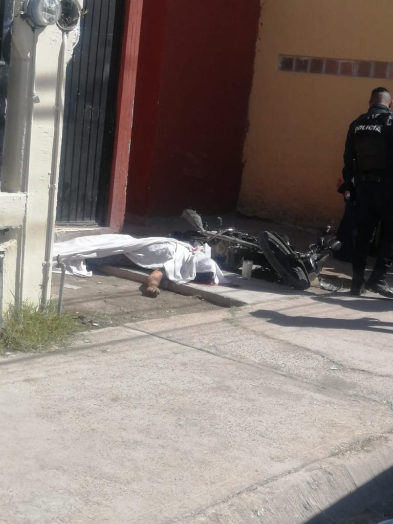 Ejecutan a motociclista en Nuevo Morales 