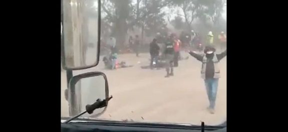 lesionados en aeropuerto