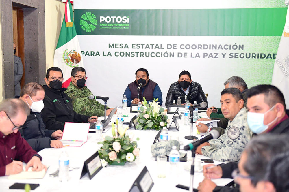 Mesa Regional de Seguridad en Villa de Ramos.