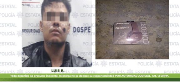 detenido presunto fardero