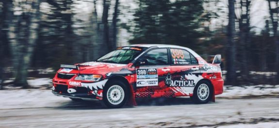 Ara rally Championship en el Sno Drift rally