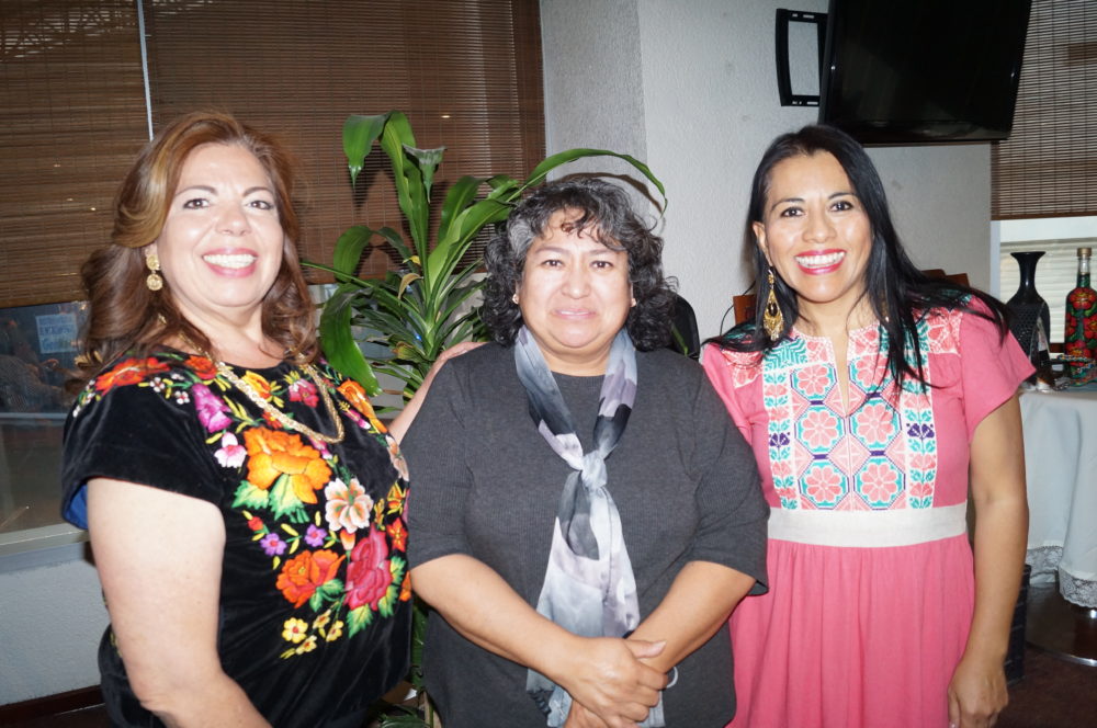 Rocio Velazquez, Adelita Maestra de Jesus Subsecretaria de Desarollo Tursistico Municipal y Vero Espinosa