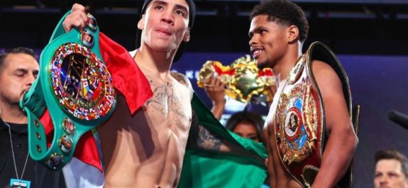 Óscar Valdez y Shakur Stevenson