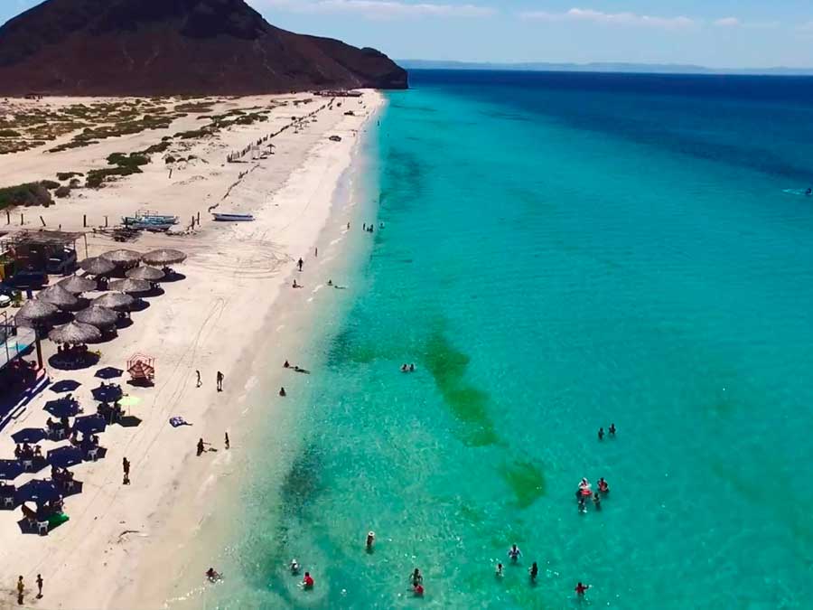 Playa de La Paz en Baja California Sur