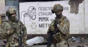 Combatientes ucranianos