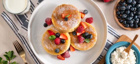Hot cakes saludables