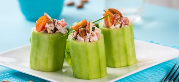 CUCUMBERS-WITH-CHICKEN-AND-ALMOND-SALAD