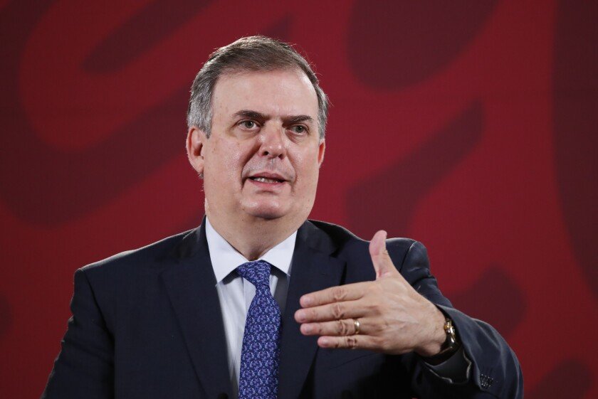 Canciller Ebrard