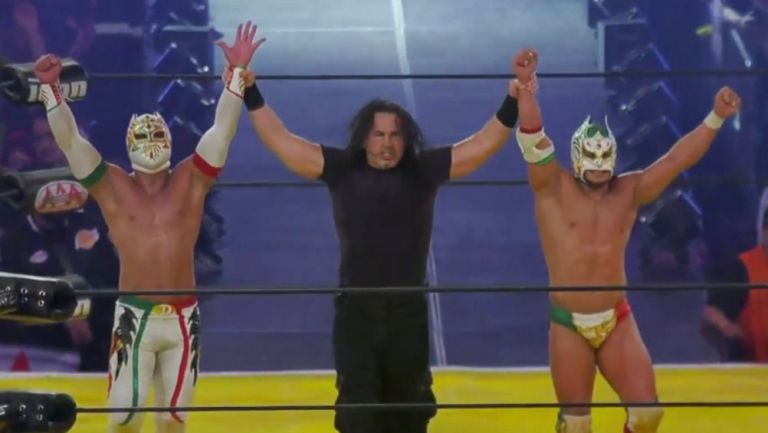 HERMANOS LEE VENCIERON A 'LOS HARDYS' EN EL EVENTO ESTELAR