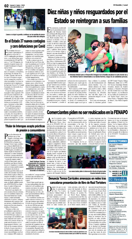 Portada Estado