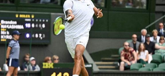 Kyrgios vuelve cuartos en Wimbledon ocho años después