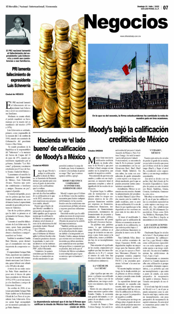 Portada Nacional El Heraldo De San Luis Potosí 4304