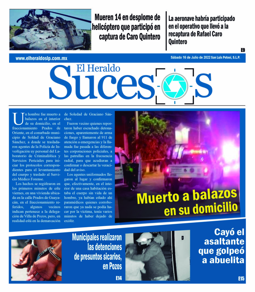 Portada Sucesos