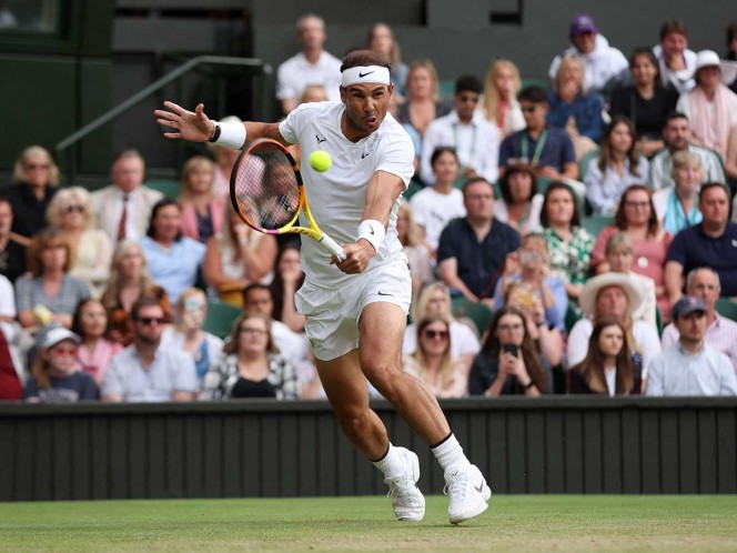 Rafael Nadal alcanza los octavos de final en Wimbledon