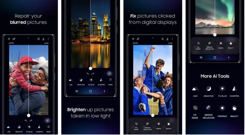 Samsung presenta inteligencia artificial que corrige fotos como magia