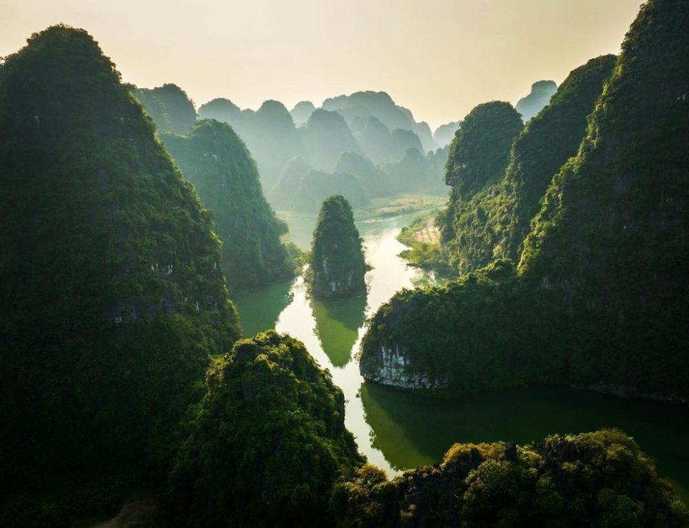 Maravillosas fotos aéreas que celebran los exuberantes paisajes de Vietnam