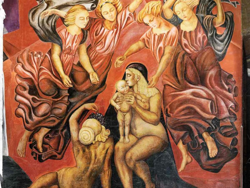 Exposición de Memórica, valor y vigencia del muralismo mexicano